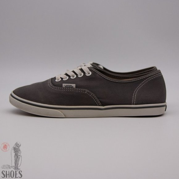 Vans Authentic Grey Lace ups Women's Size 9 - Picture 3 of 12